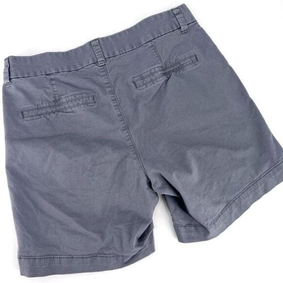 Old Navy Women's Gray Mid-Rise Shorts Size 6 - Picture 2 of 8